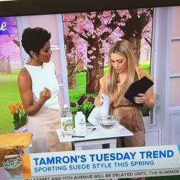 Today Show: How to wear trendy suede looks this spring